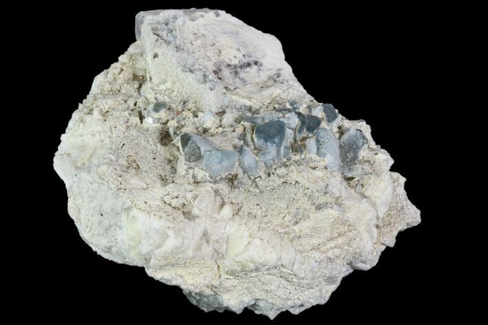 Aquamarine Crystals in Albite Crystal Matrix - Pakistan #111361